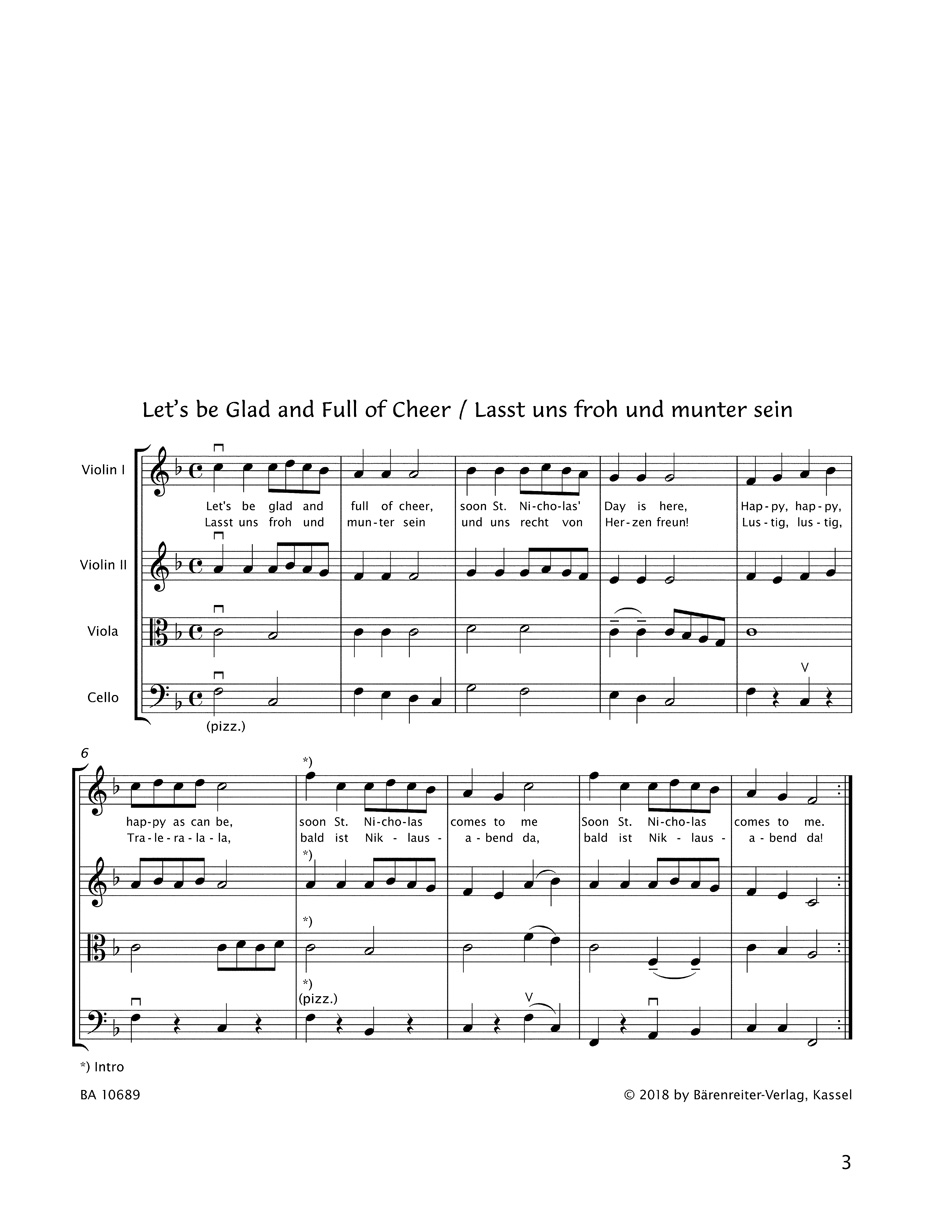 Anderes Coverbild Christmas for Beginner String Ensembles / Früher Anfang im Streicherensemble: Weihnachten