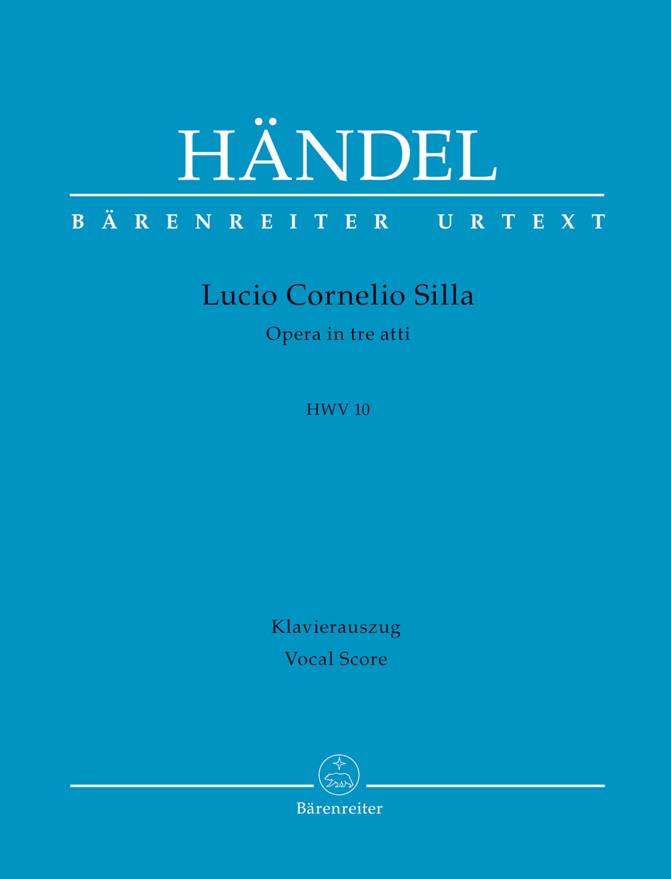 Vorderes Coverbild Lucio Cornelio Silla HWV 10