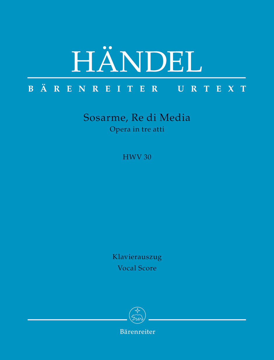 Vorderes Coverbild Sosarme, Re di Media HWV 30