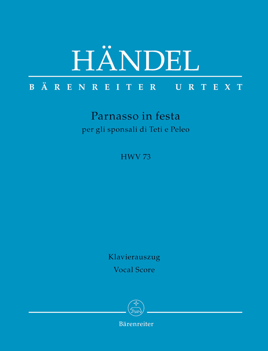 Vorderes Coverbild Parnasso in festa per gli sponsali di Teti e Peleo HWV 73