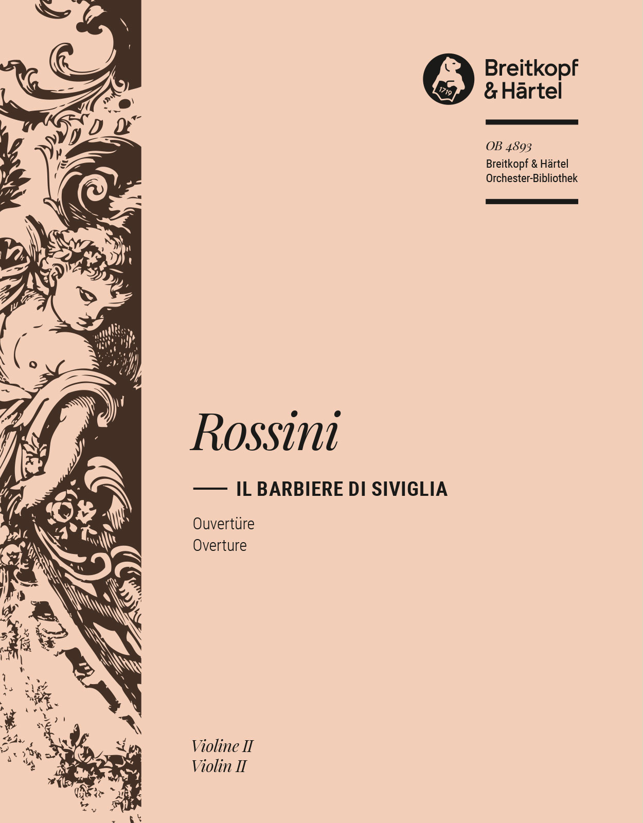 Vorderes Coverbild Der Barbier von Sevilla