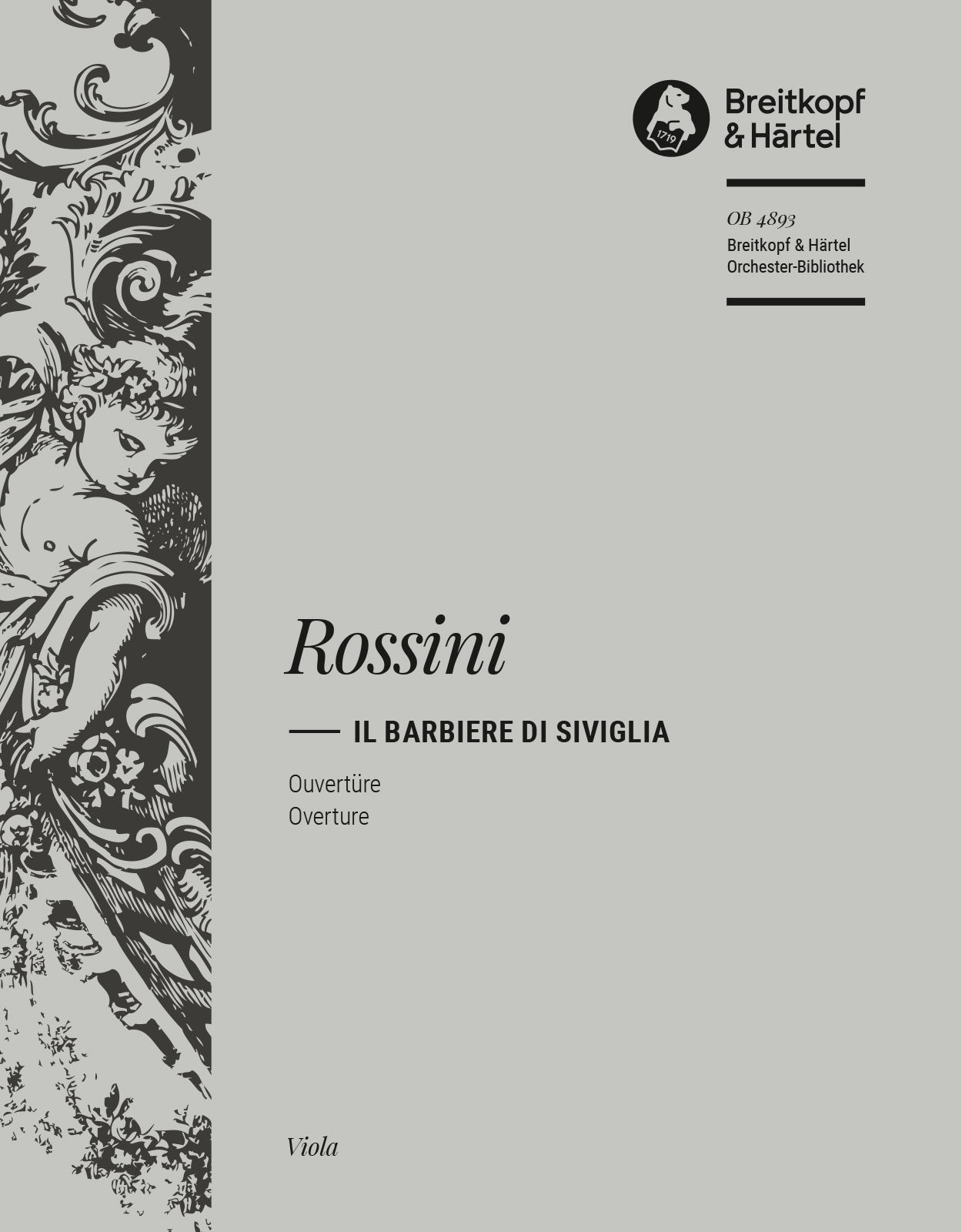 Vorderes Coverbild Der Barbier von Sevilla