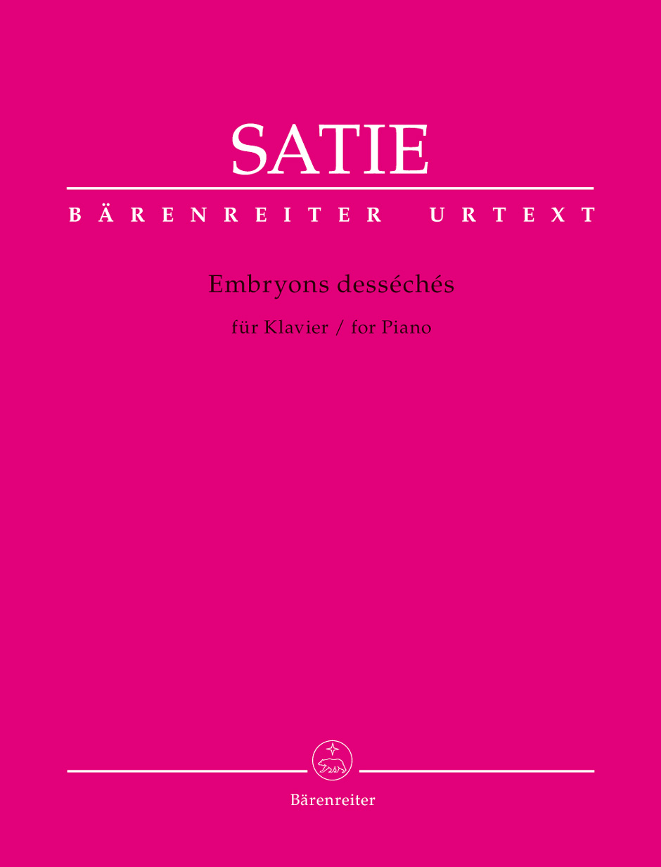 Vorderes Coverbild Embryons desséchés für Klavier