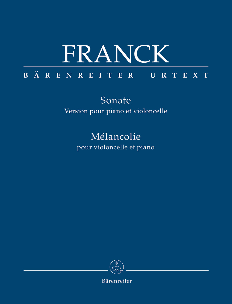 Vorderes Coverbild Sonate (Version für Klavier und Violoncello) / Mélancolie für Violoncello und Klavier