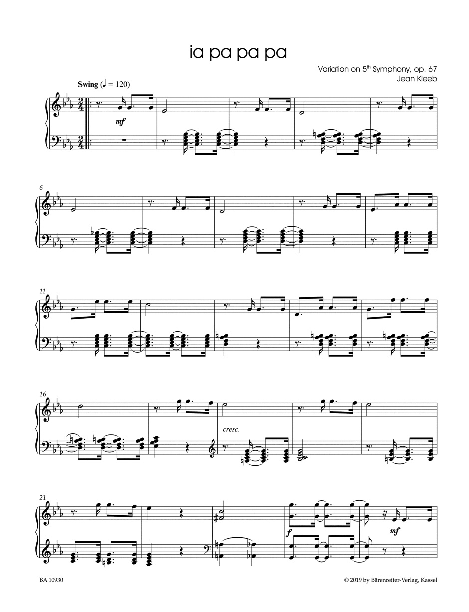 Anderes Coverbild Beethoven goes Jazz für Klavier