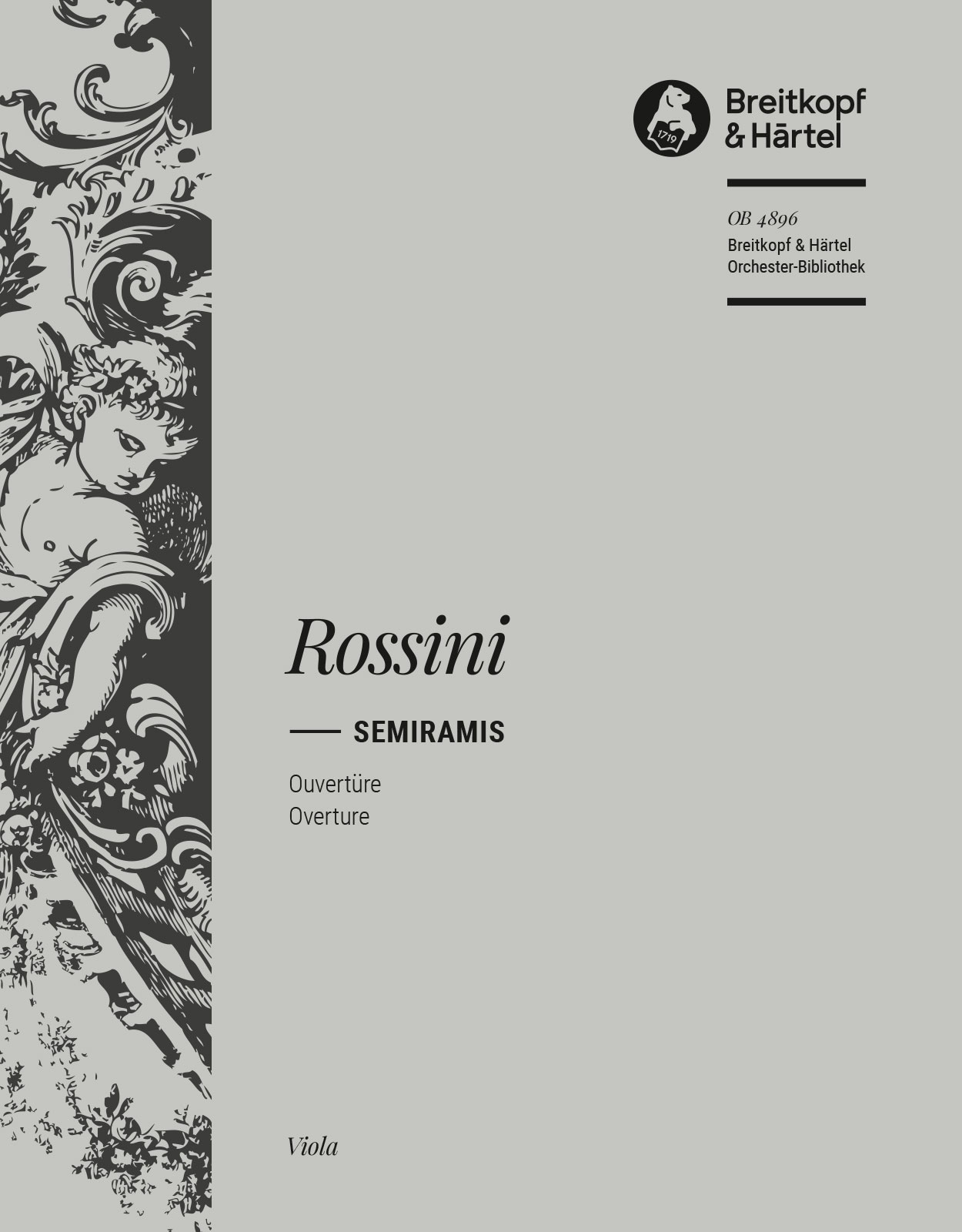 Vorderes Coverbild Semiramis. Ouvertüre