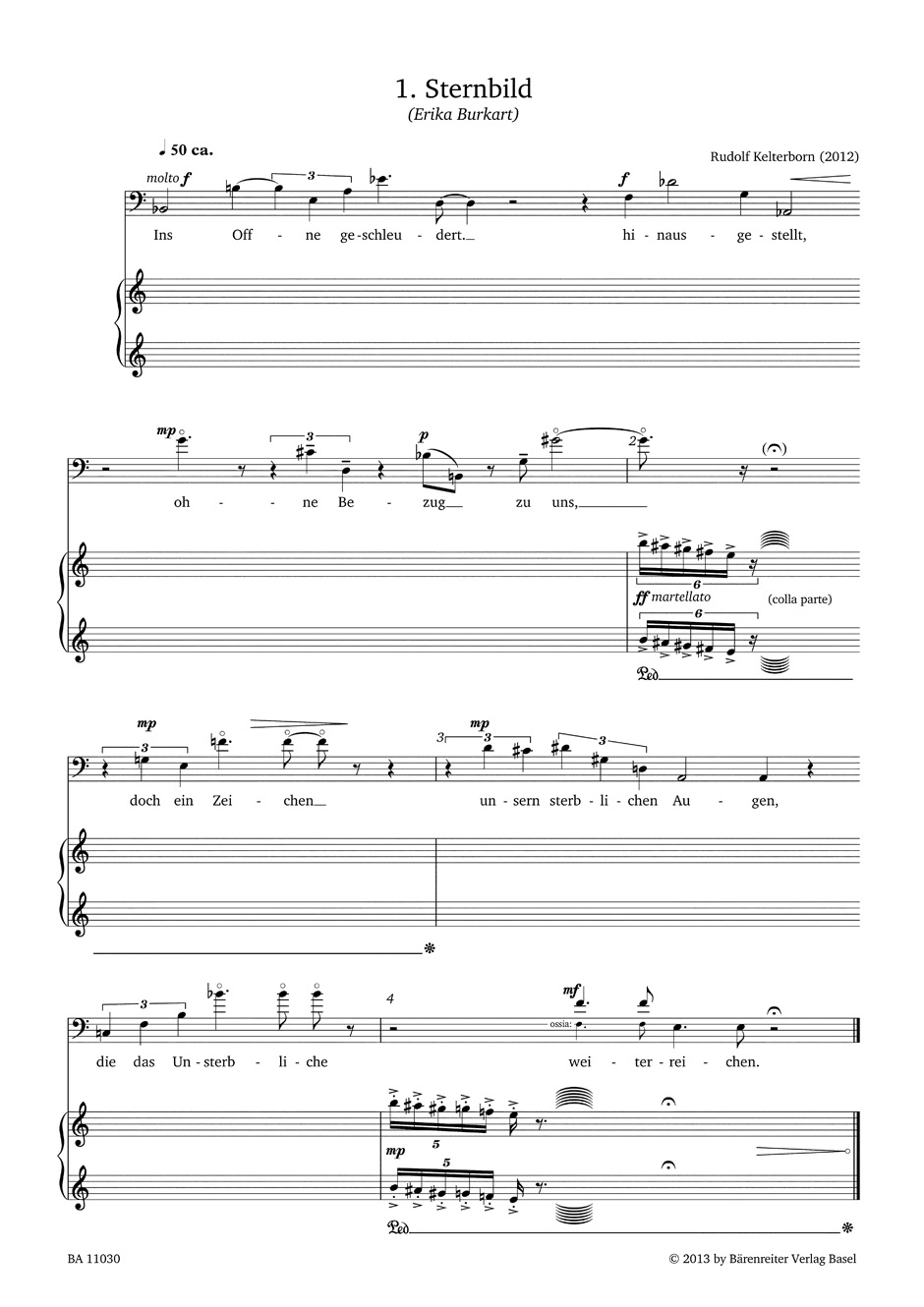 Anderes Coverbild 10 Duos für Bariton und Klavier (2012)