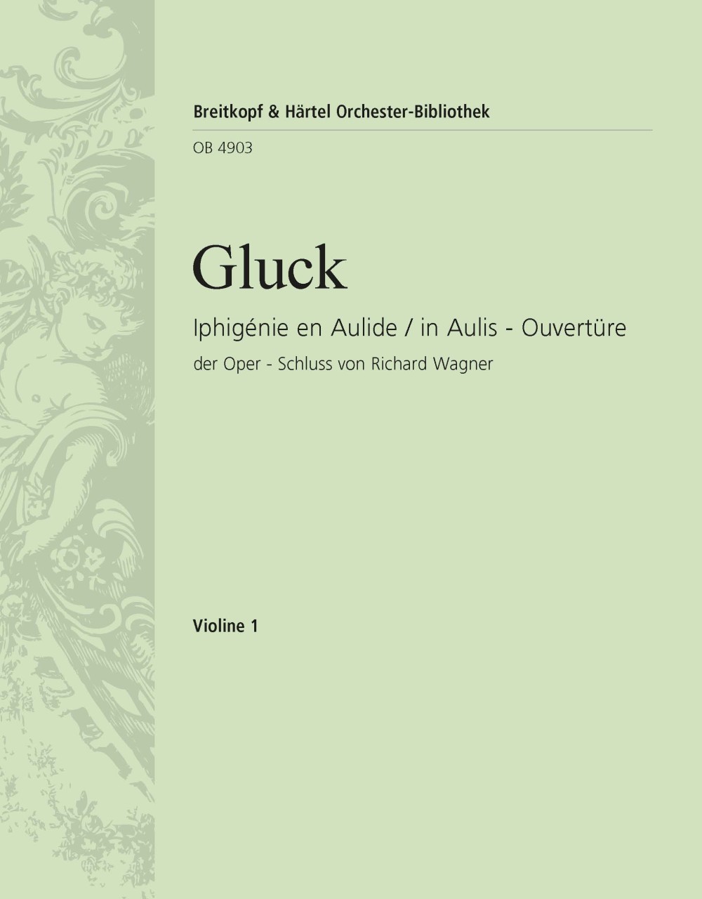 Vorderes Coverbild Iphigenie en Aulide. Ouvertüre