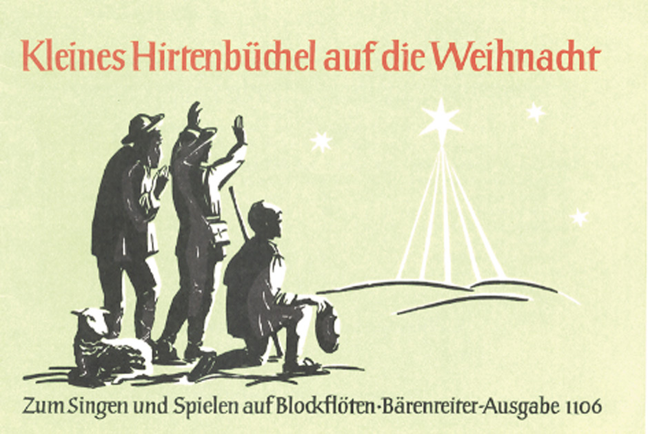 Vorderes Coverbild Kleines Hirtenbüchel auf die Weihnacht
