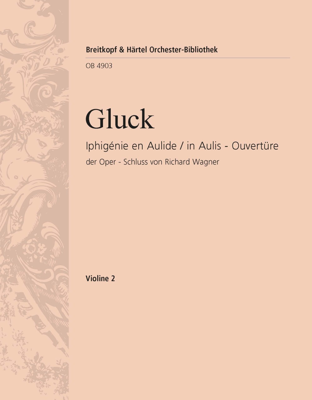 Vorderes Coverbild Iphigenie en Aulide. Ouvertüre