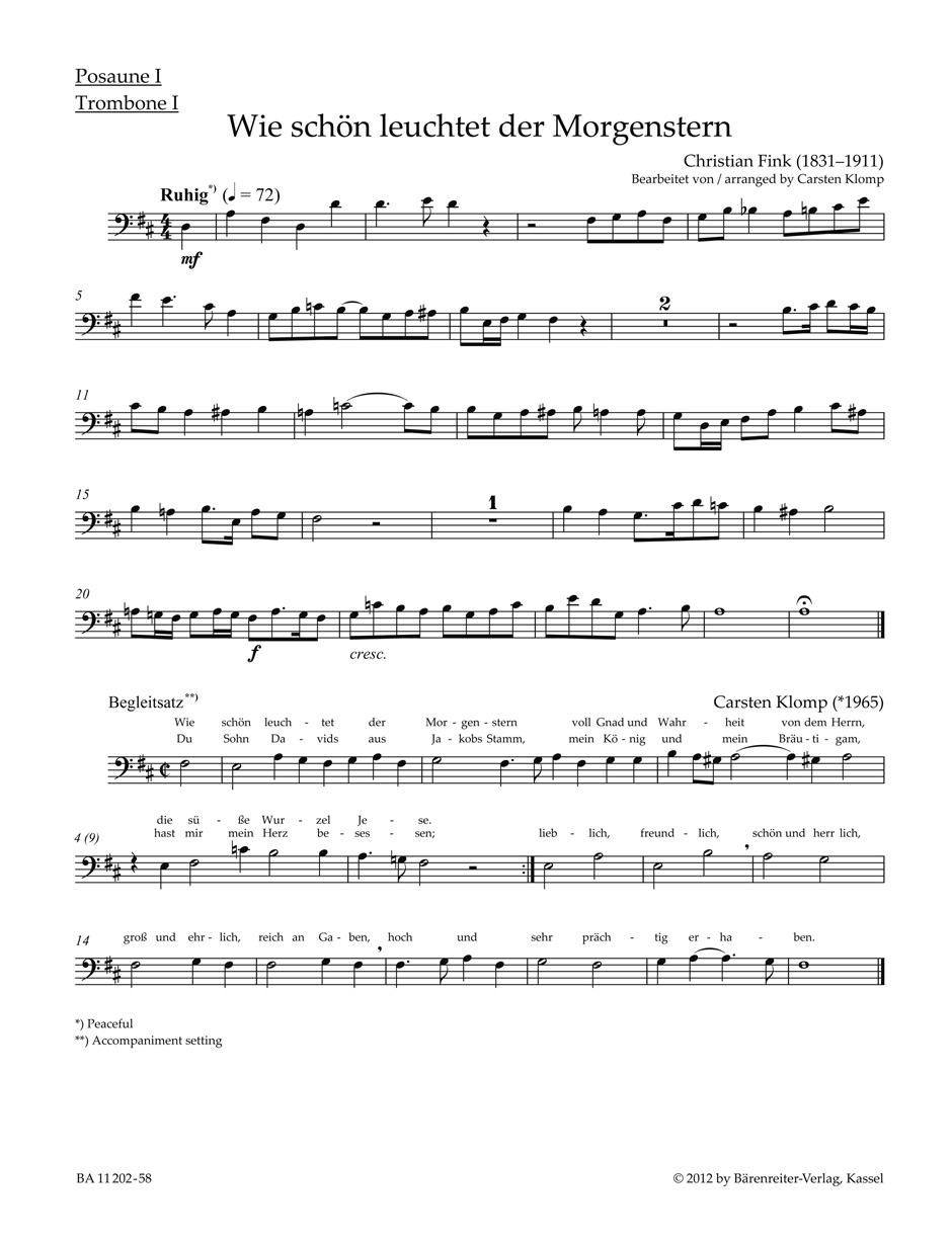 Vorderes Coverbild organ plus brass, Band II: Fünf Choralvorspiele der Romantik
