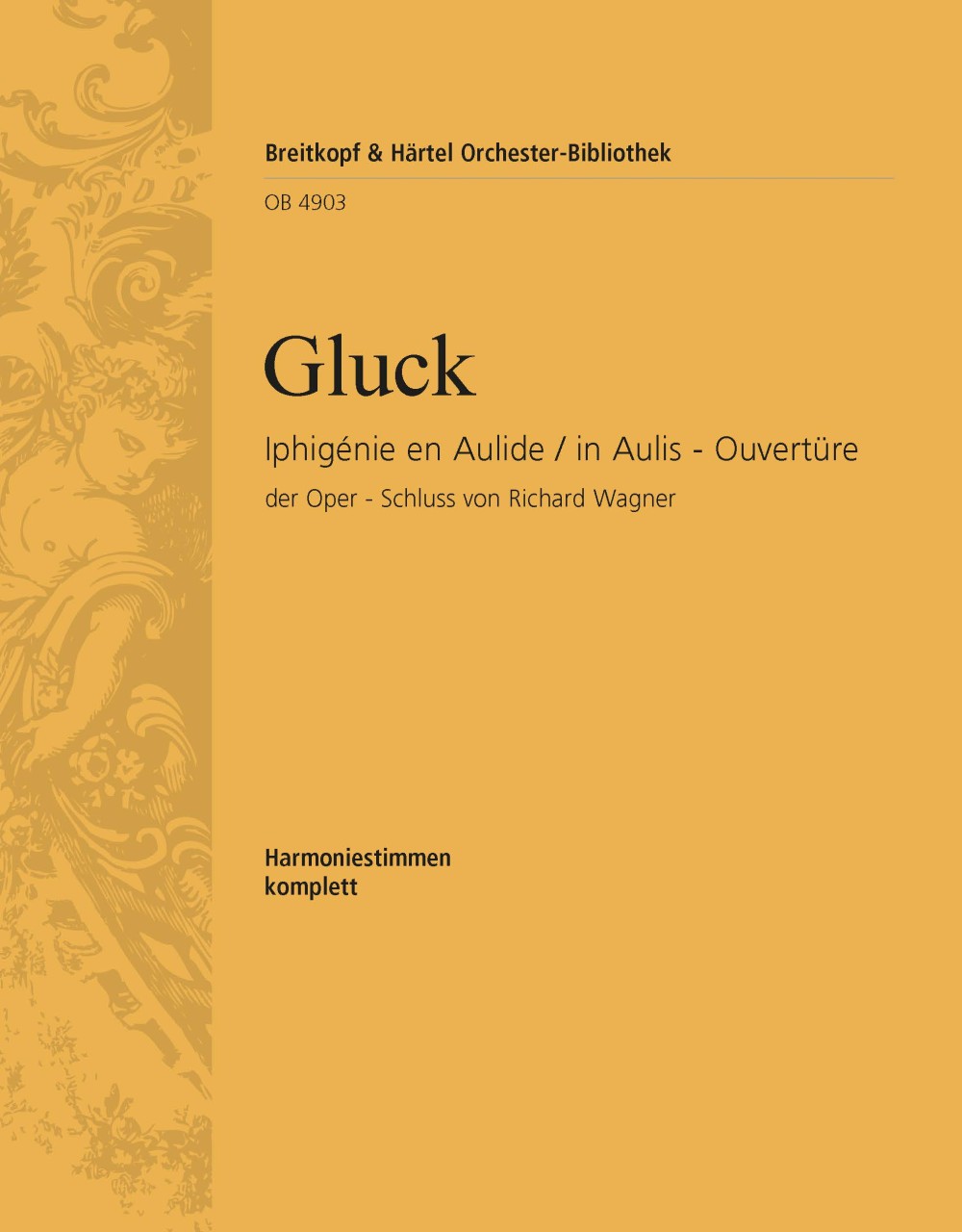 Vorderes Coverbild Iphigenie en Aulide. Ouvertüre