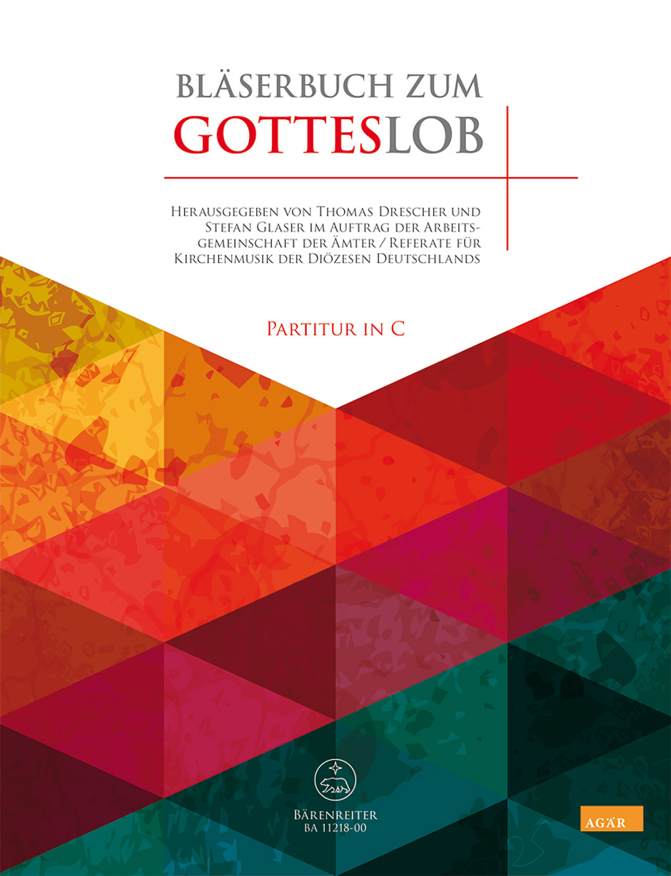 Vorderes Coverbild Bläserbuch zum Gotteslob