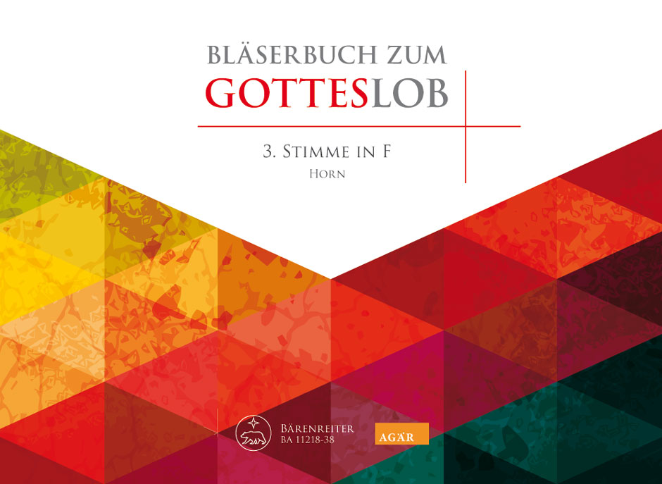 Vorderes Coverbild Bläserbuch zum Gotteslob