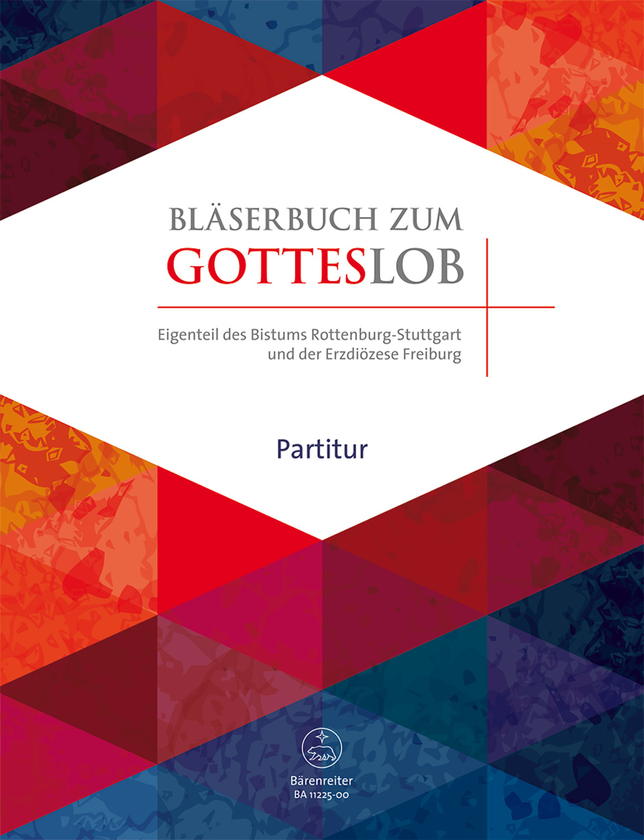 Vorderes Coverbild Bläserbuch zum Gotteslob