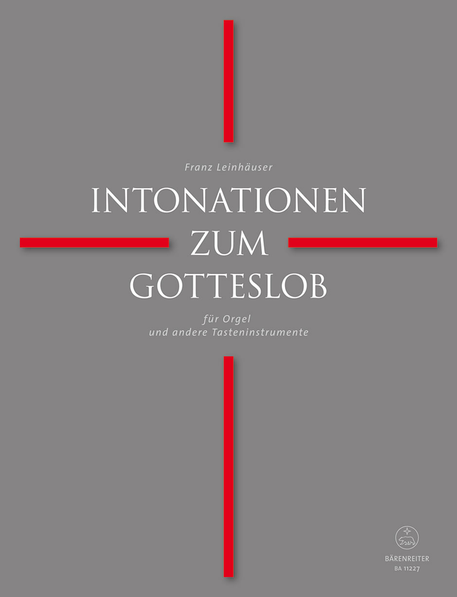 Vorderes Coverbild Intonationen zum Gotteslob für Orgel und andere Tasteninstrumente