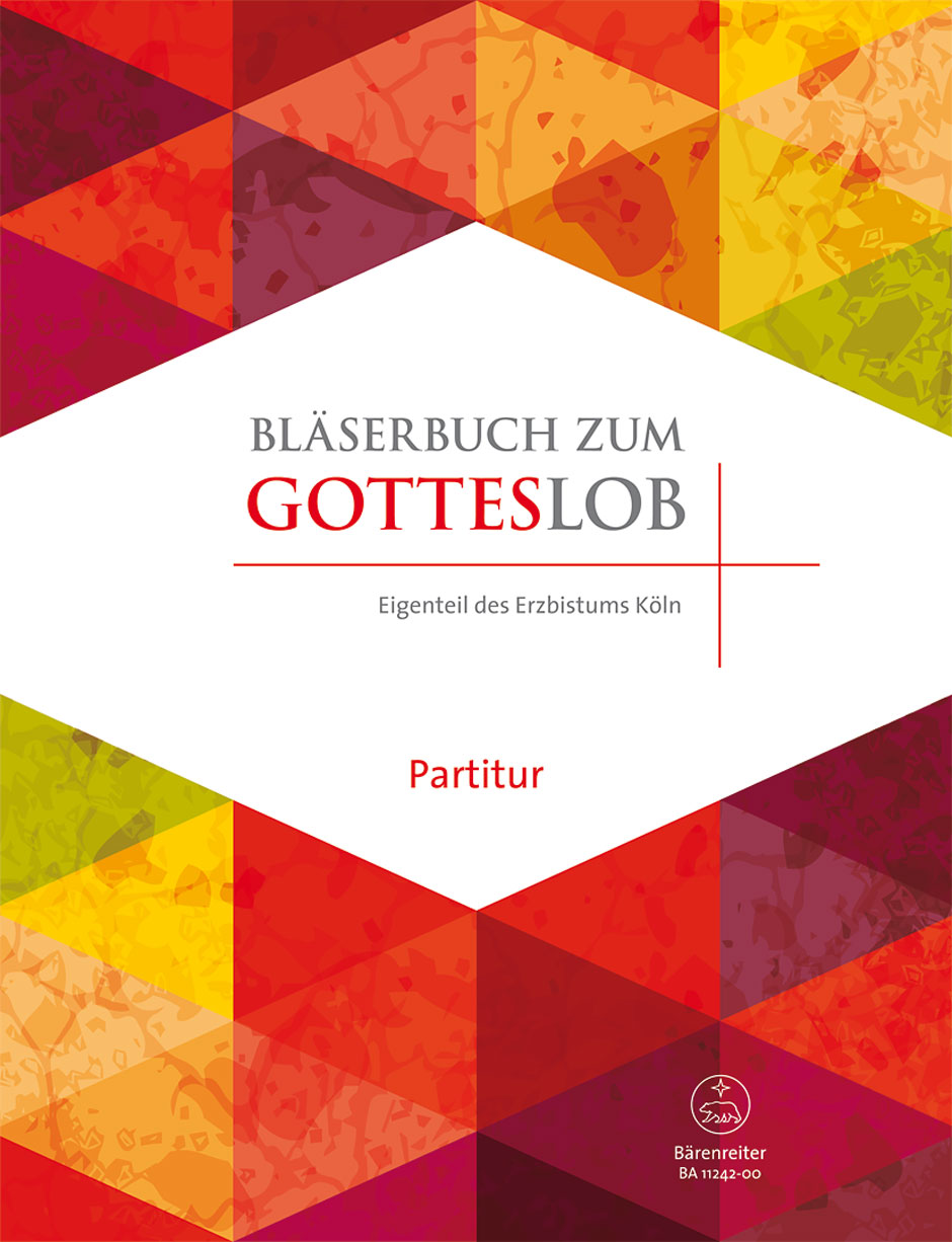 Vorderes Coverbild Bläserbuch zum Gotteslob