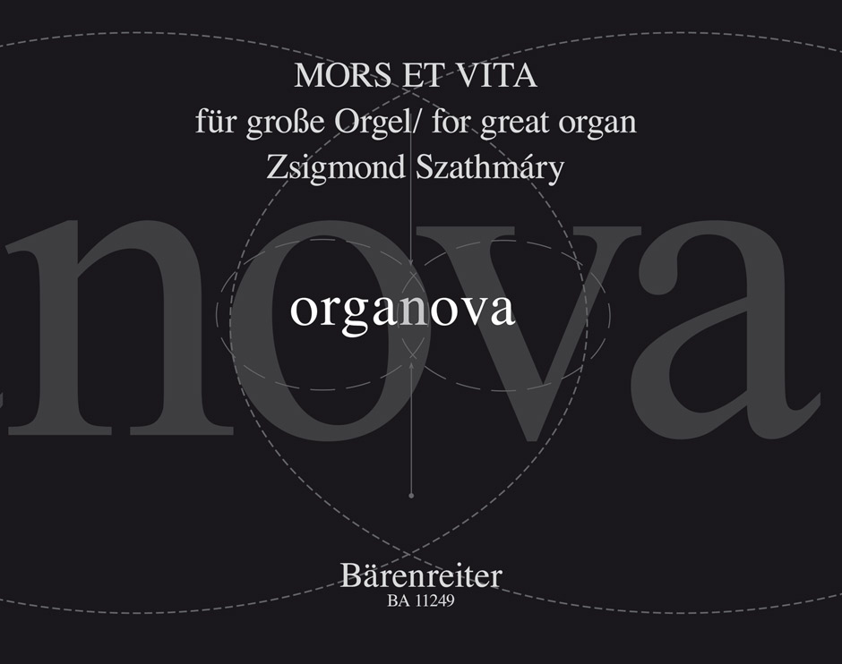 Vorderes Coverbild Mors et Vita für große Orgel (2015)