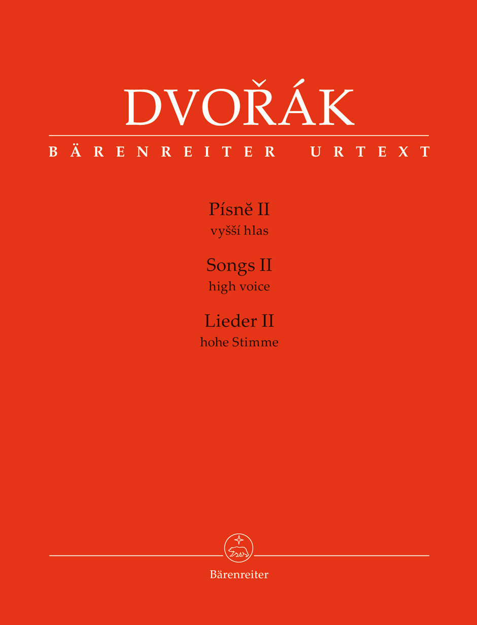 Vorderes Coverbild Lieder II für hohe Stimme und Klavier