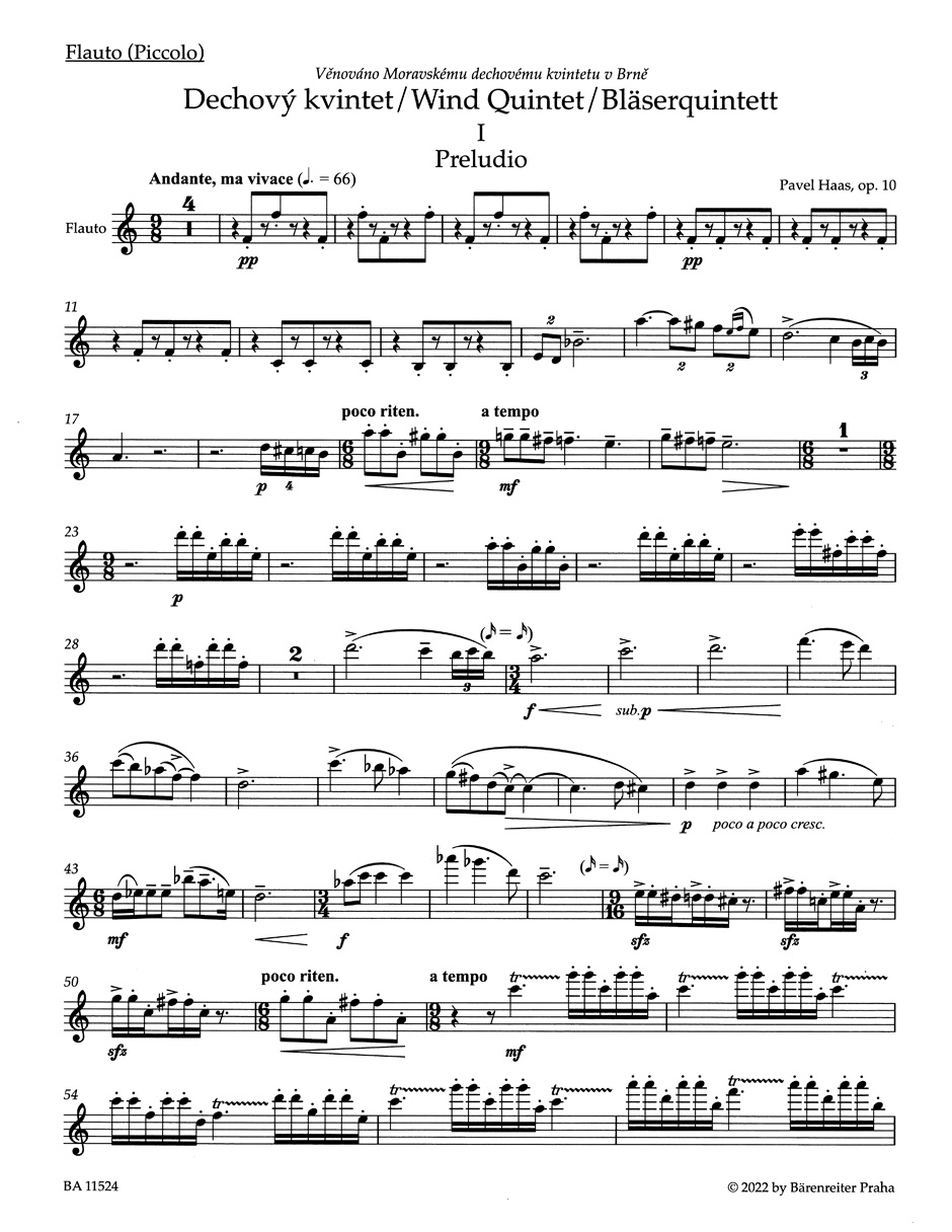 Anderes Coverbild Bläserquintett op. 10