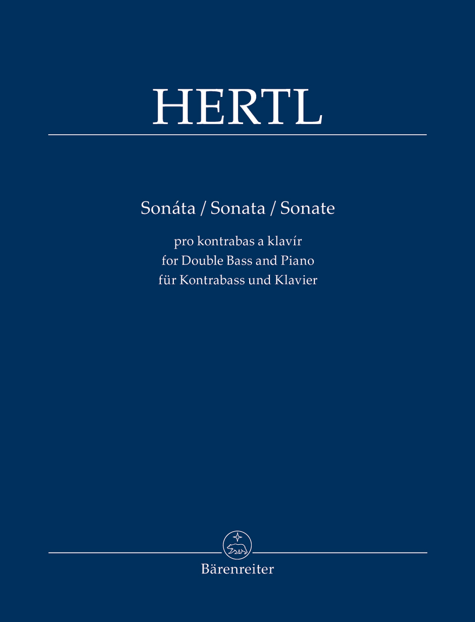 Vorderes Coverbild Sonate für Kontrabass und Klavier