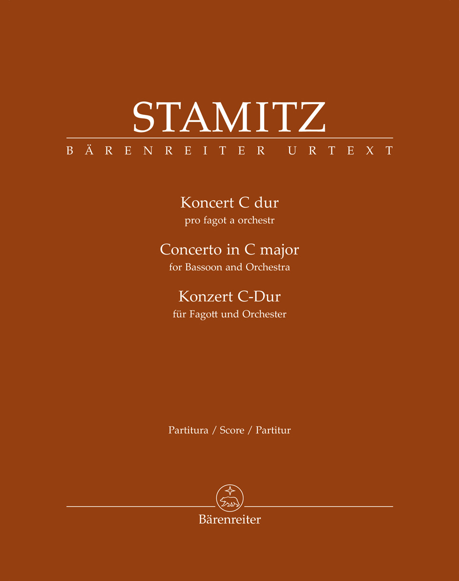 Vorderes Coverbild Konzert für Fagott und Orchester C-Dur