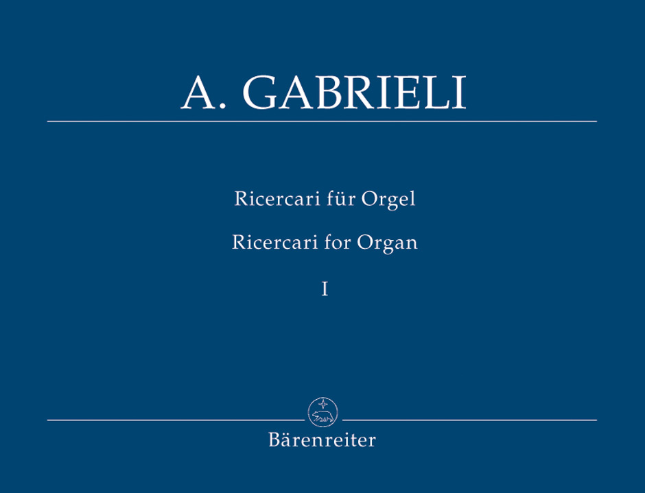 Vorderes Coverbild Ricercari für Orgel