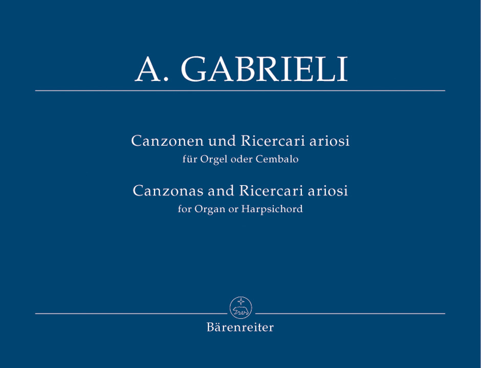 Vorderes Coverbild Canzonen und Ricercari ariosi für Orgel oder Cembalo