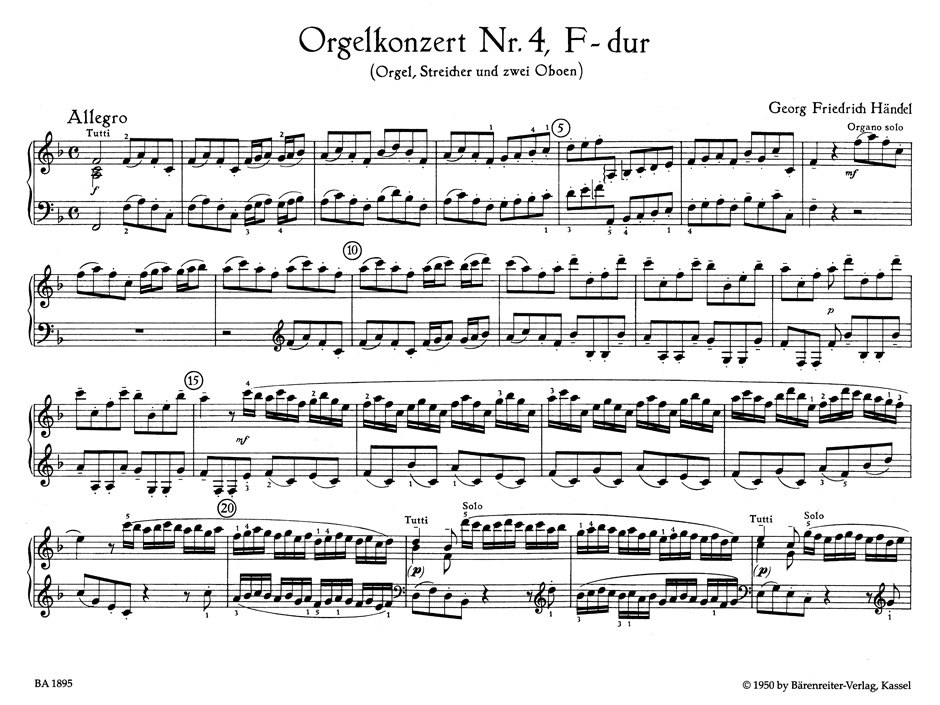 Anderes Coverbild Orgelkonzerte II op. 4/4-6