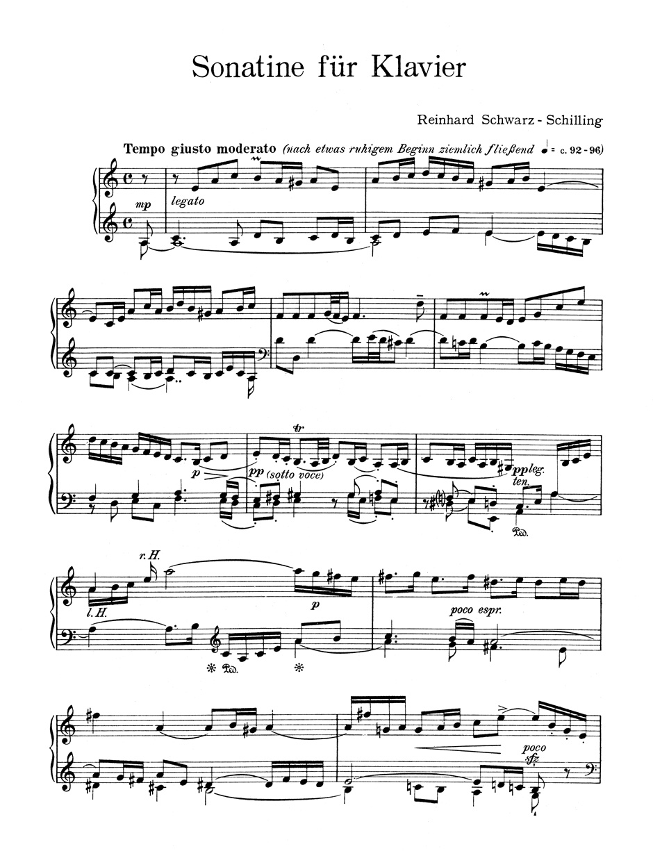 Anderes Coverbild Sonatine für Klavier (1947)