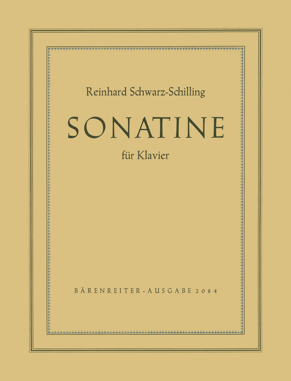 Vorderes Coverbild Sonatine für Klavier (1947)