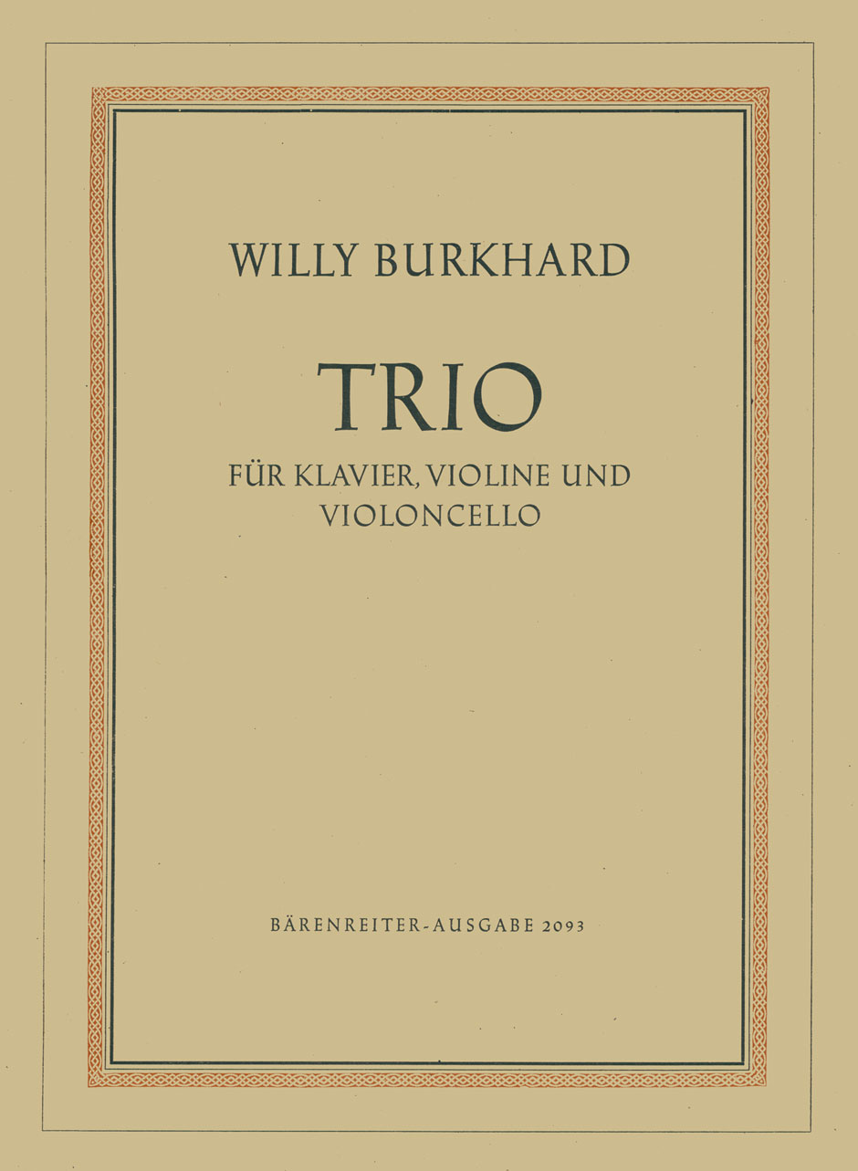 Vorderes Coverbild Trio für Klavier, Violine und Violoncello op. 43