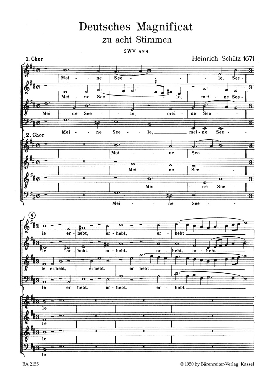 Anderes Coverbild Deutsches Magnificat