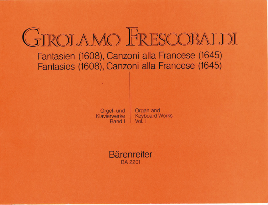 Vorderes Coverbild Fantasien (1608), Canzoni alla Francese (1645)