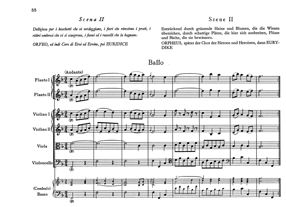 Anderes Coverbild Orfeo ed Euridice (Orpheus und Eurydike)