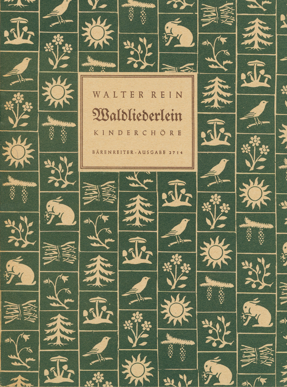 Vorderes Coverbild Waldliederlein