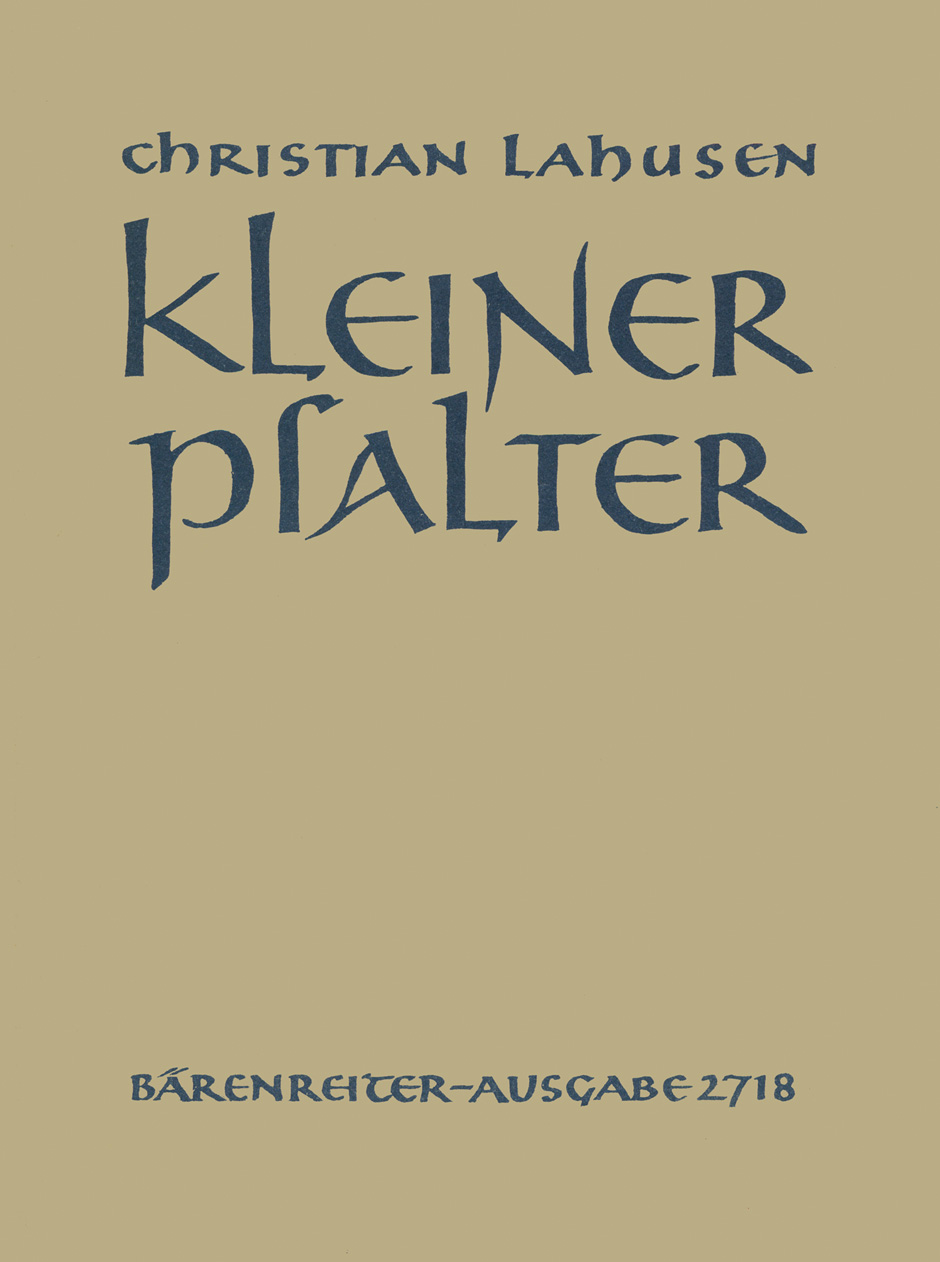 Vorderes Coverbild Kleiner Psalter