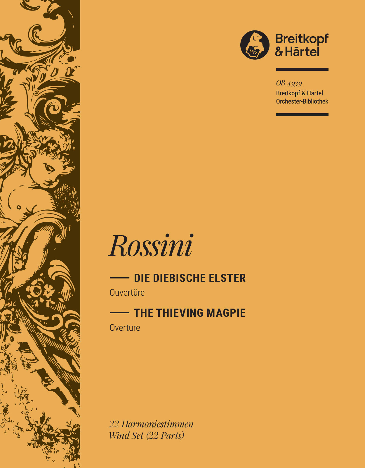 Vorderes Coverbild Die diebische Elster