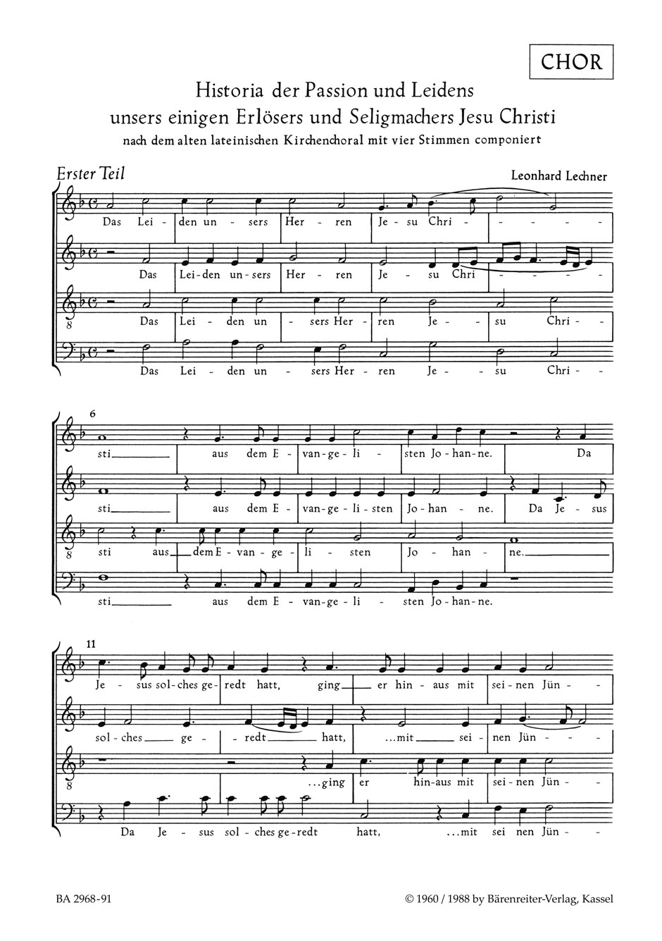 Vorderes Coverbild Historia der Passion und des Leidens unseres einigen Erlösers und Seligmachers Jesu Christi (1593)