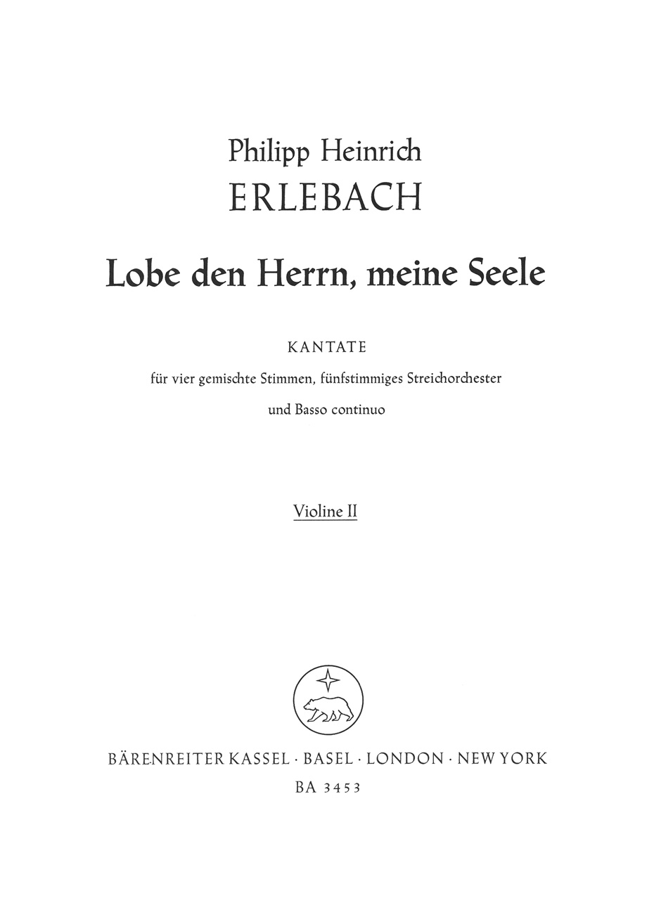 Vorderes Coverbild Lobe den Herrn, meine Seele