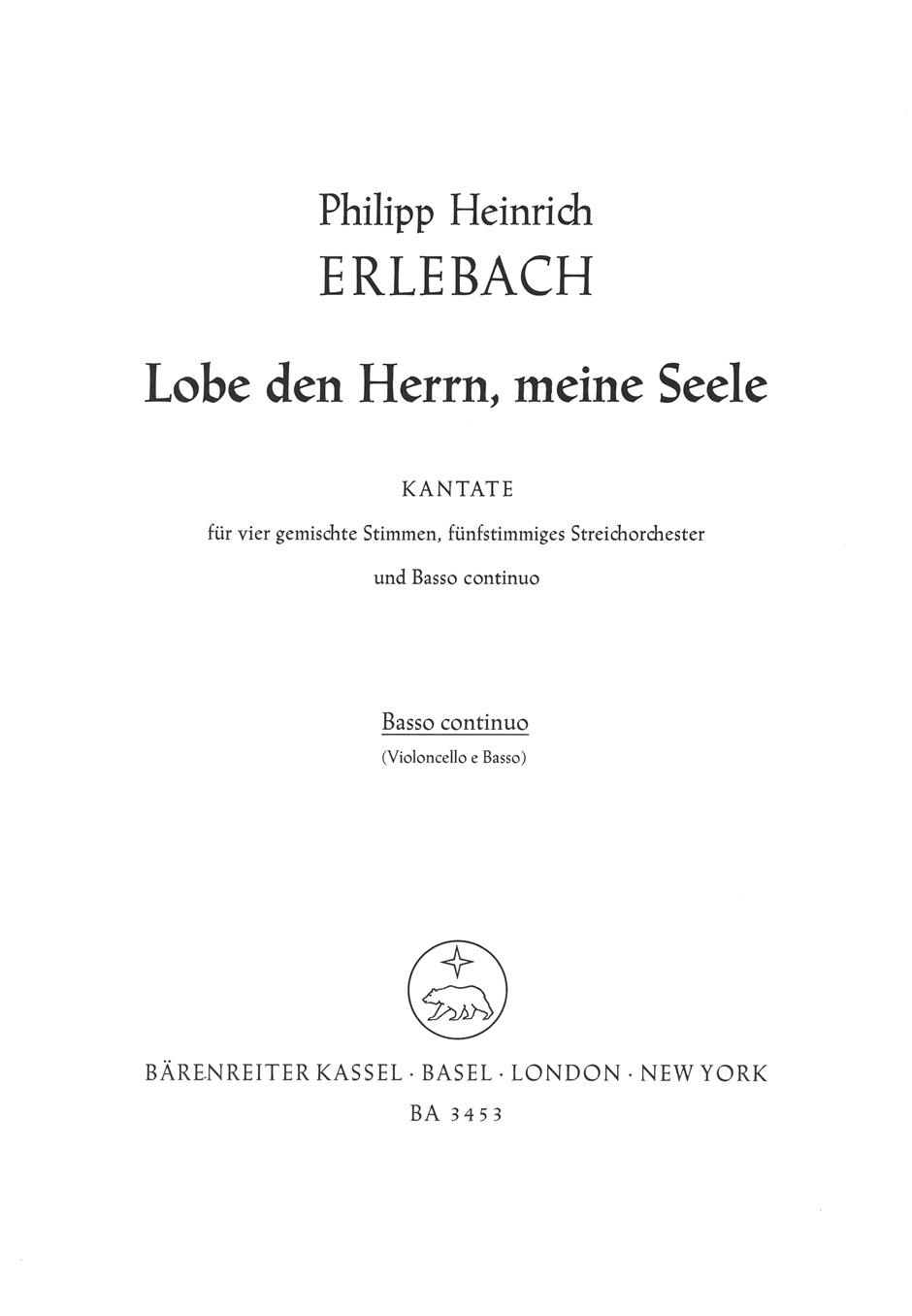 Vorderes Coverbild Lobe den Herrn, meine Seele