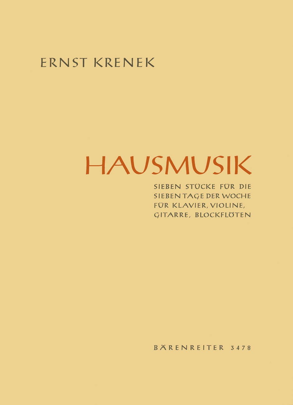 Anderes Coverbild Hausmusik op. 172 (1959)