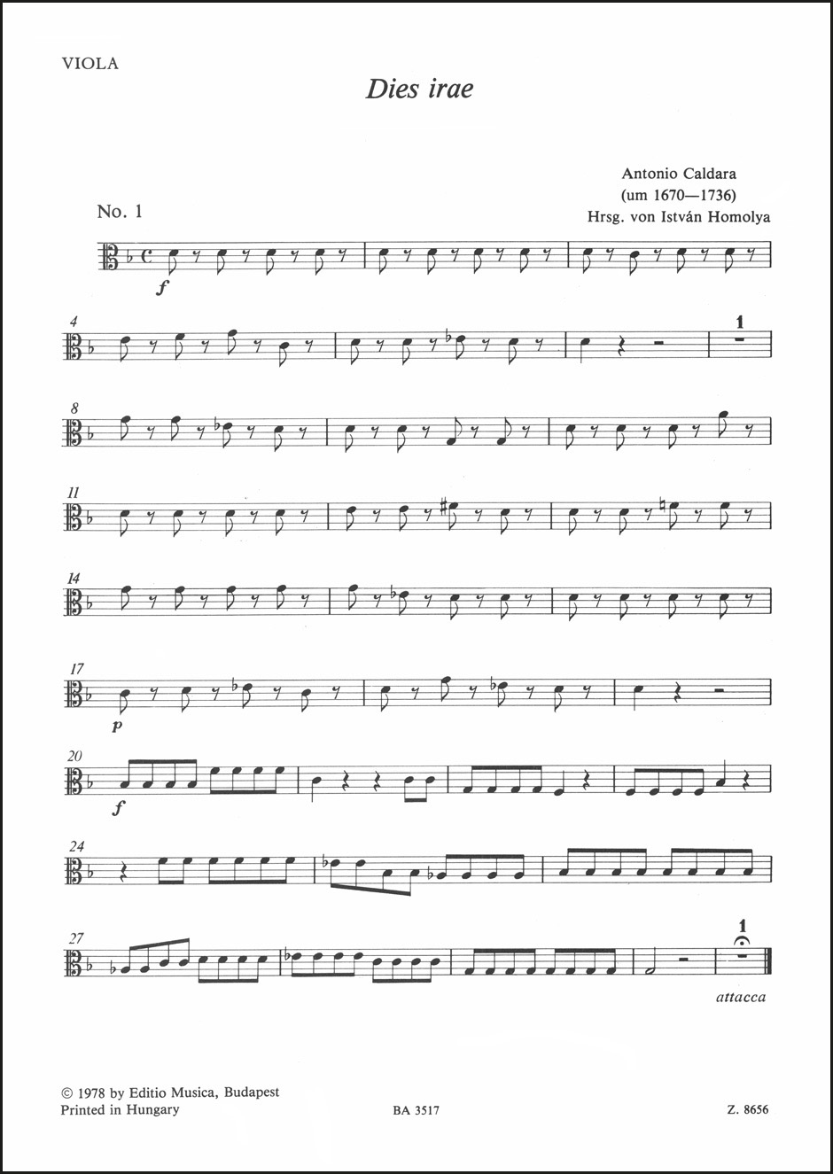 Vorderes Coverbild Dies irae