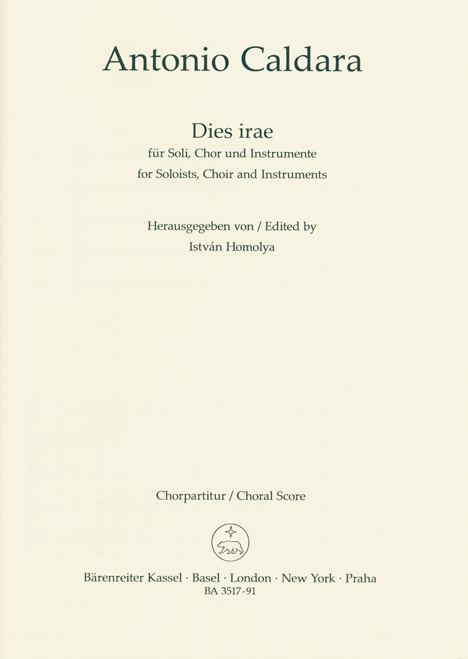 Vorderes Coverbild Dies irae