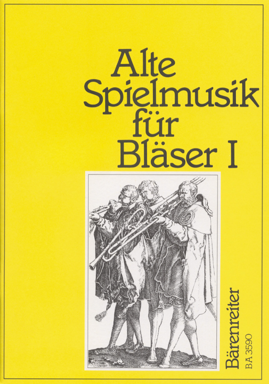 Vorderes Coverbild Alte Spielmusik für Bläser, Band 1