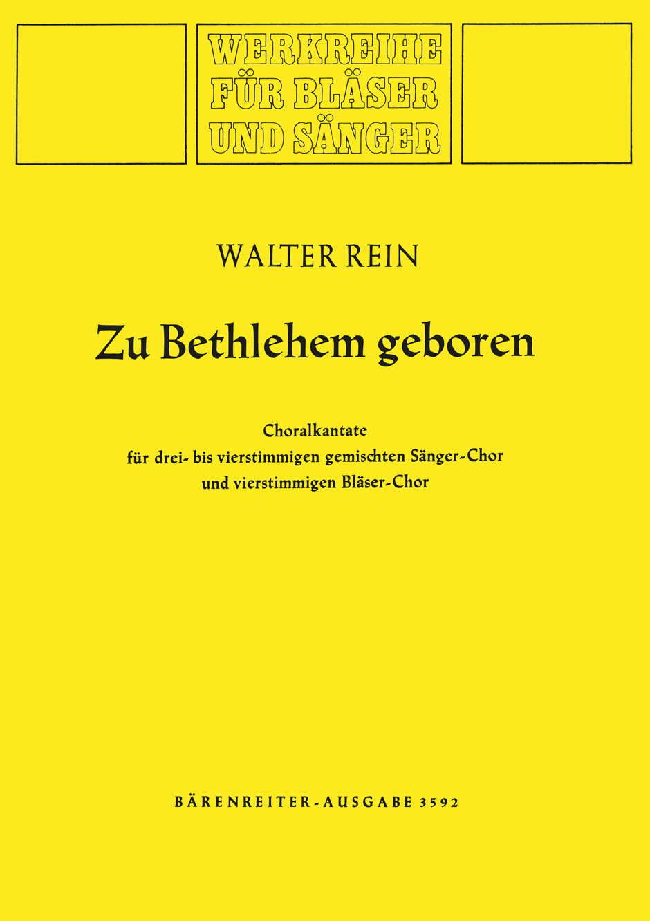 Vorderes Coverbild Zu Bethlehem geboren