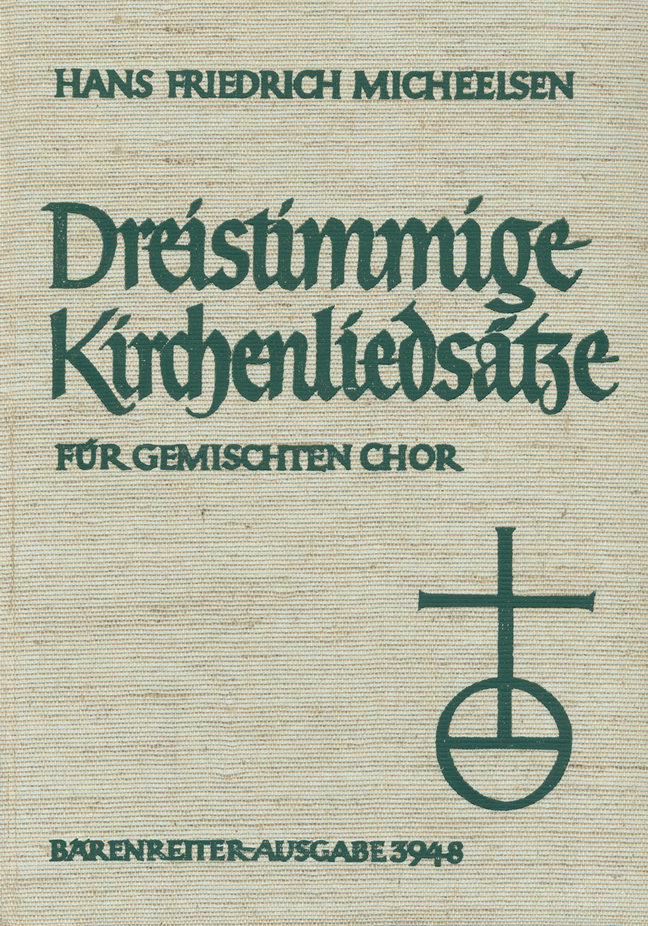 Vorderes Coverbild Dreistimmige Kirchenliedsätze