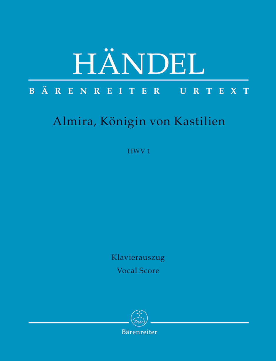 Vorderes Coverbild Almira, Königin von Kastilien HWV 1