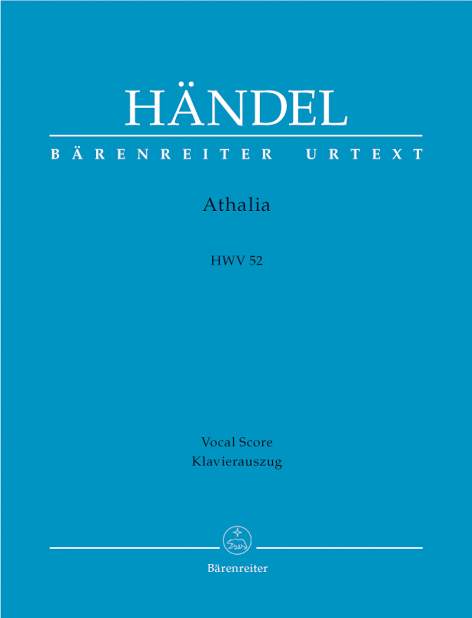 Vorderes Coverbild Athalia HWV 52