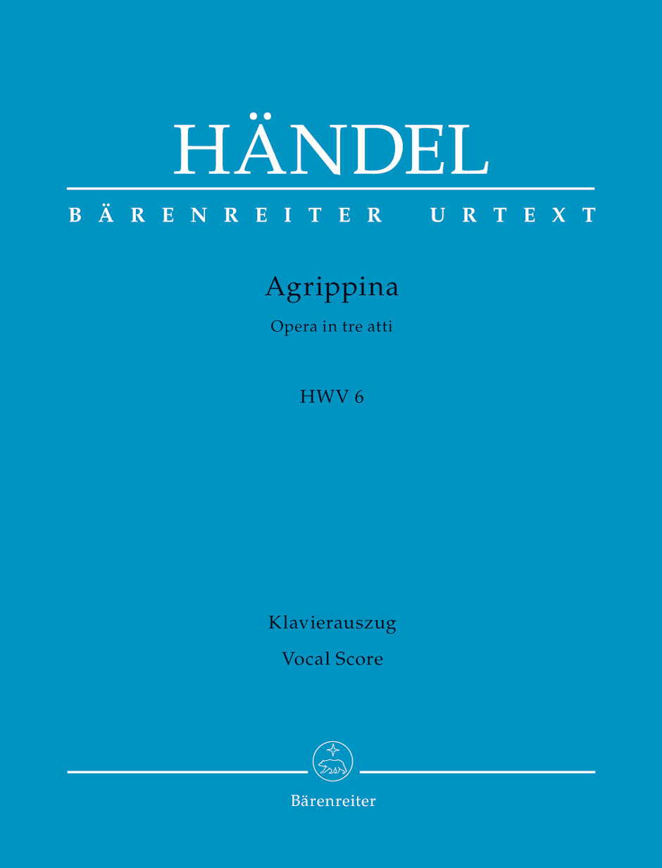 Vorderes Coverbild Agrippina HWV 6